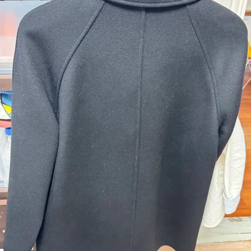 [BUNJANG] Ecris Balmacaan Coat Black / 에크리스 발마칸코트 블랙