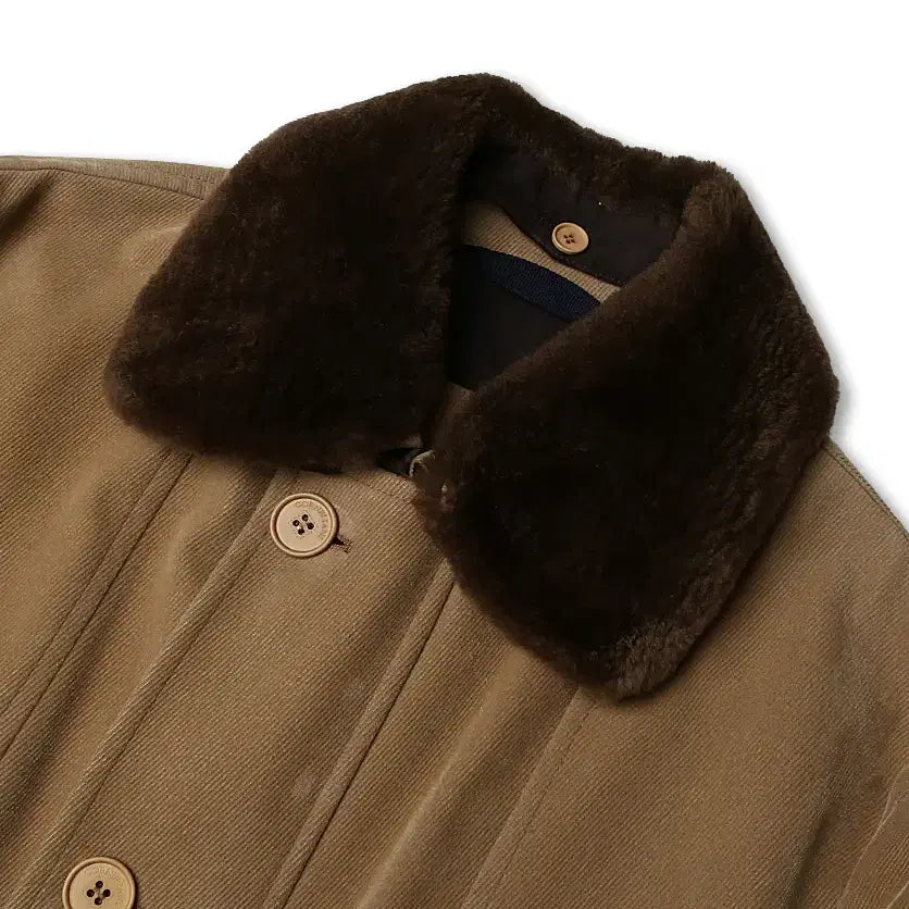 [BUNJANG] Corneliani Beige Brushed Twill Country Jacket / 꼬르넬리아니 [Corneliani] 베이지 브러쉬 트일 코튼 컨츄리 자켓