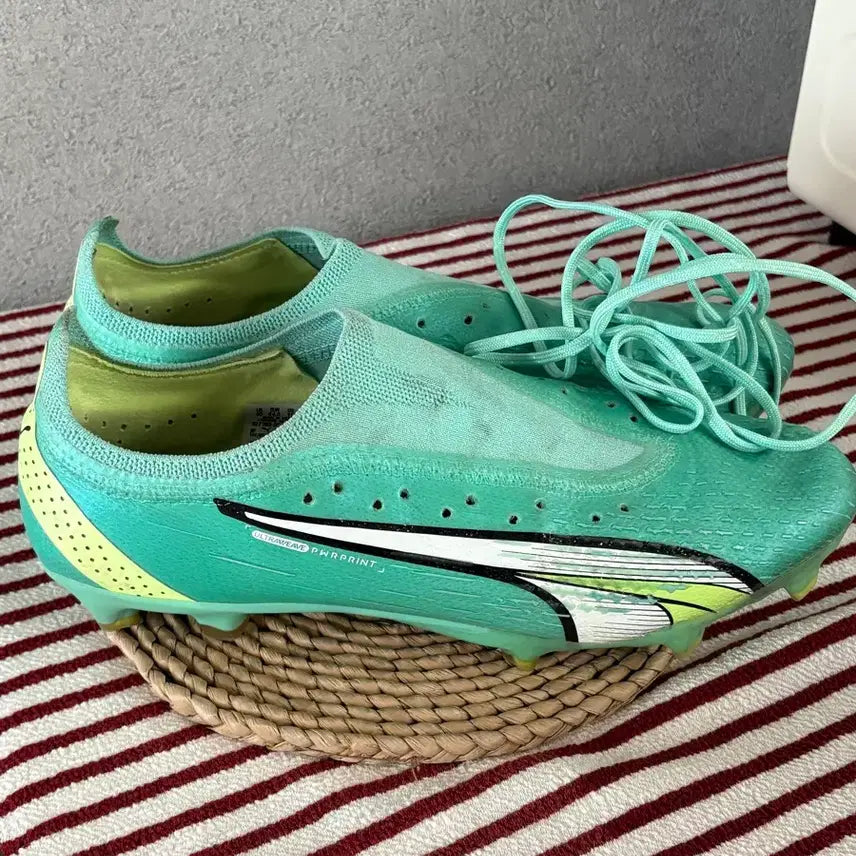 [BUNJANG] Puma Ultra Soccer Cleats Mint 290 / 퓨마 울트라 축구화 민트 290