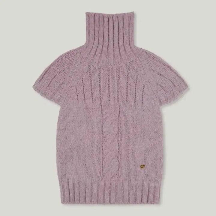 [BUNJANG] A-Ran Turtleneck Knit Sweater / 어랜 터틀넥 니트(핑크, 크림)