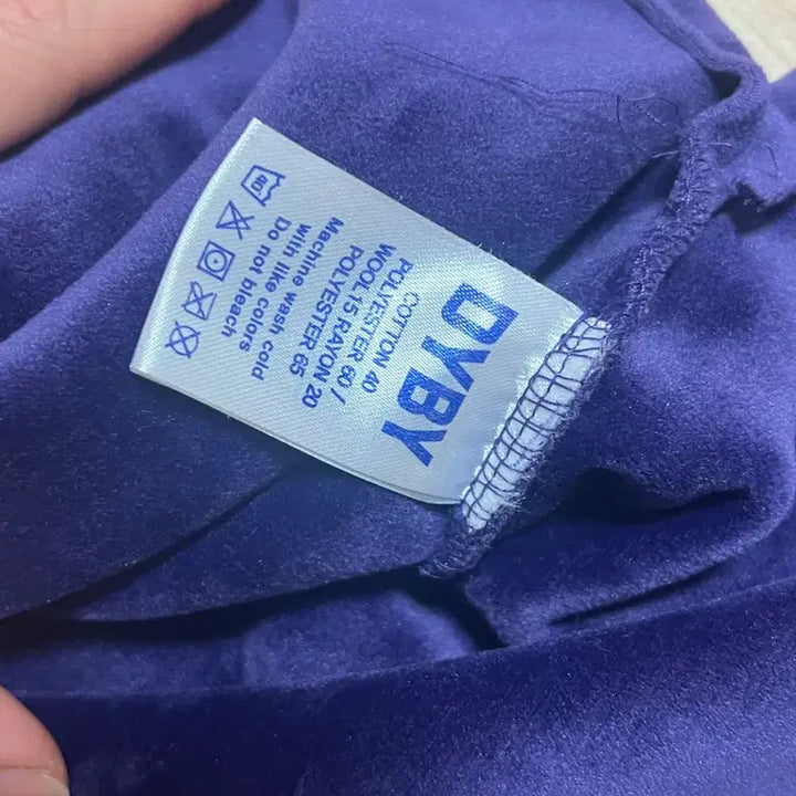 [BUNJANG] DYBY Velvet Training Set Purple Hoodie / DYBY의 벨벳 트레이닝 셋업 퍼플 후드