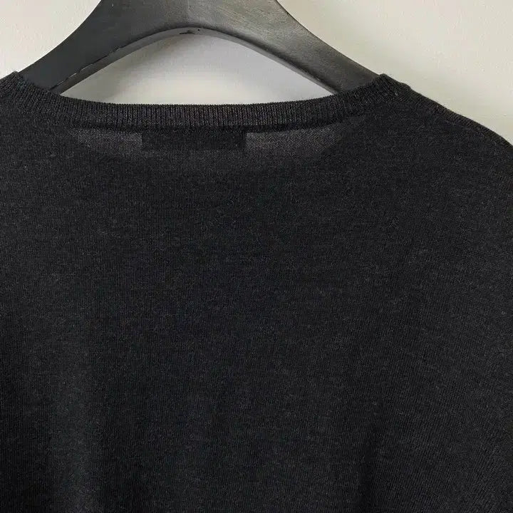 [BUNJANG] MICHEL KLEIN PARIS Ruffle Sleeve Wool Knit Top / 빈티지 MICHEL KLEIN PARIS 러플 슬리브 울니트