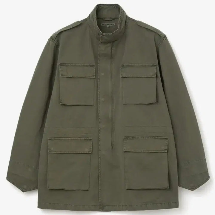 [BUNJANG] Milo Archive Overdyed M-65 Field Jacket [Khaki] M / 밀로아카이브 오버다이드 M-65 필드 자켓 [카키] M