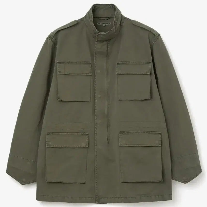 [BUNJANG] Milo Archive Overdyed M-65 Field Jacket [Khaki] M / 밀로아카이브 오버다이드 M-65 필드 자켓 [카키] M