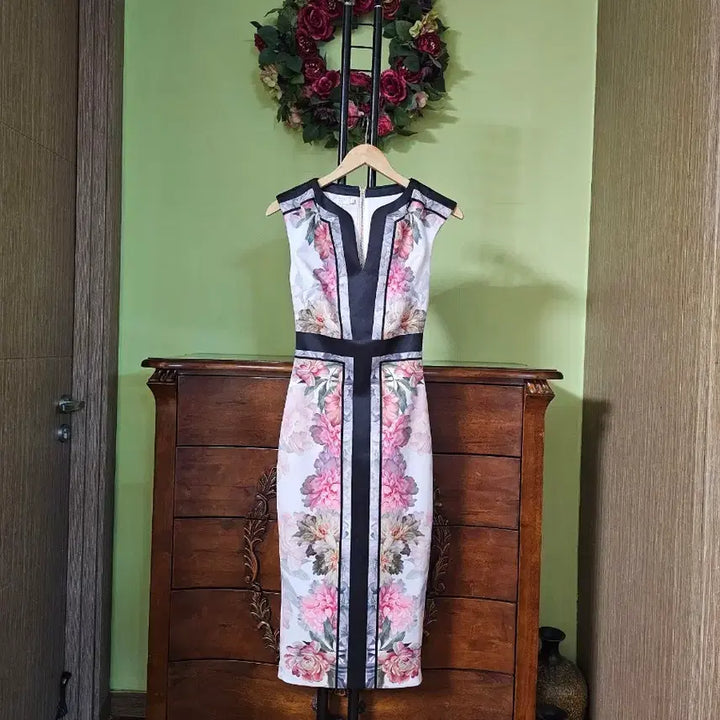 [BUNJANG] Ted Baker Floral Pattern Long Dress / 테디베이커 원피스