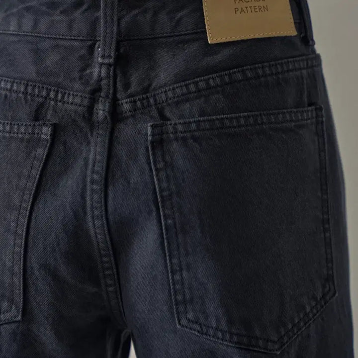 [BUNJANG] Facade Pattern Classic Denim Jeans / 파사드패턴 클래식데님 vintage black