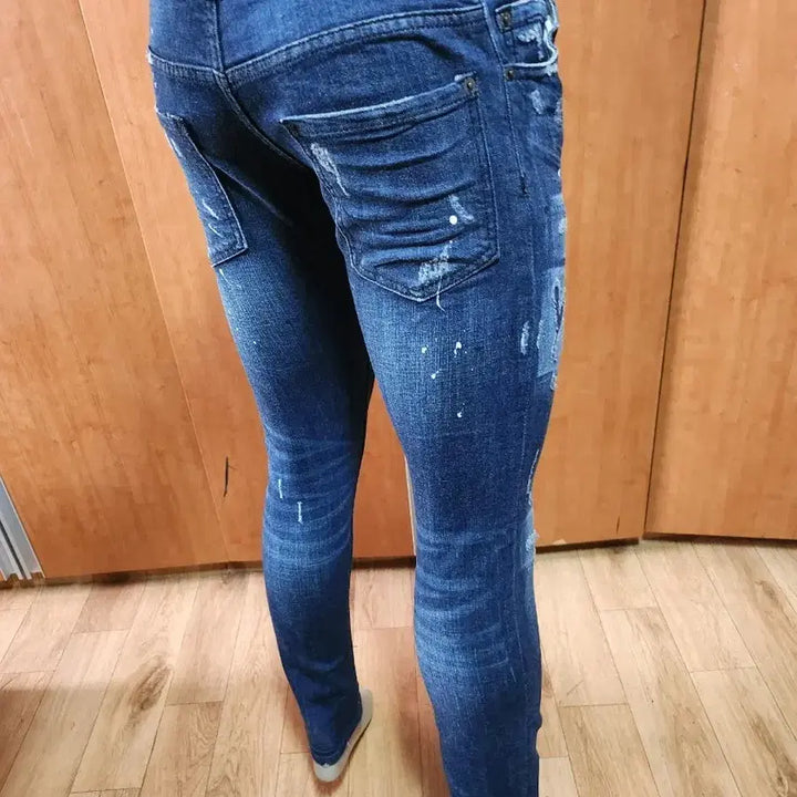 [BUNJANG] DSQUARED2 Spandex Painting Jeans / DSQUARED2디스퀘어드2스판페인팅청바지46입니다만약30정도