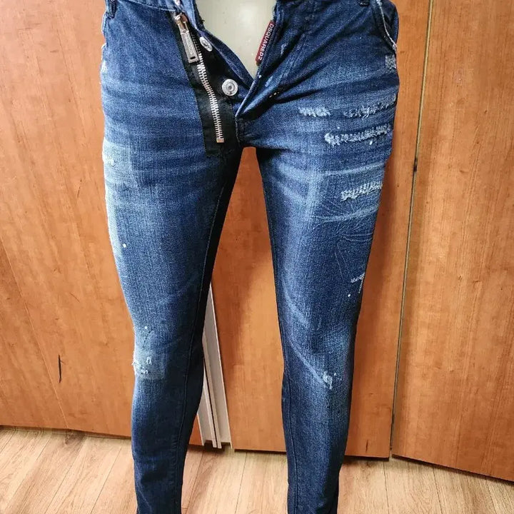 [BUNJANG] DSQUARED2 Spandex Painting Jeans / DSQUARED2디스퀘어드2스판페인팅청바지46입니다만약30정도