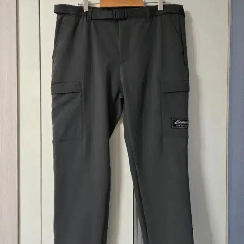 [BUNJANG] Eddie Bauer Fleece Cargo Pants / (최상급)에디바우어 기모 카고바지 36~37 남