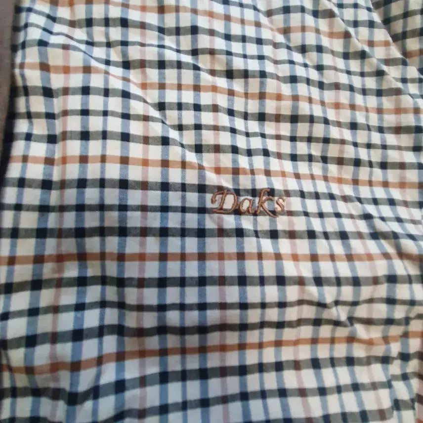 [BUNJANG] DAKS Women's Checkered Shirt / DAKS 닥스 여성체크셔츠100