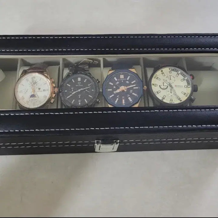 [BUNJANG] Men's Watch Set / 남자 시계 4개랑 보관함