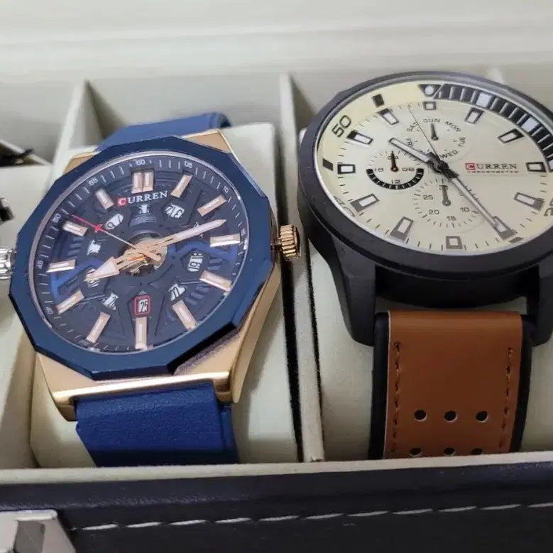 [BUNJANG] Men's Watch Set / 남자 시계 4개랑 보관함