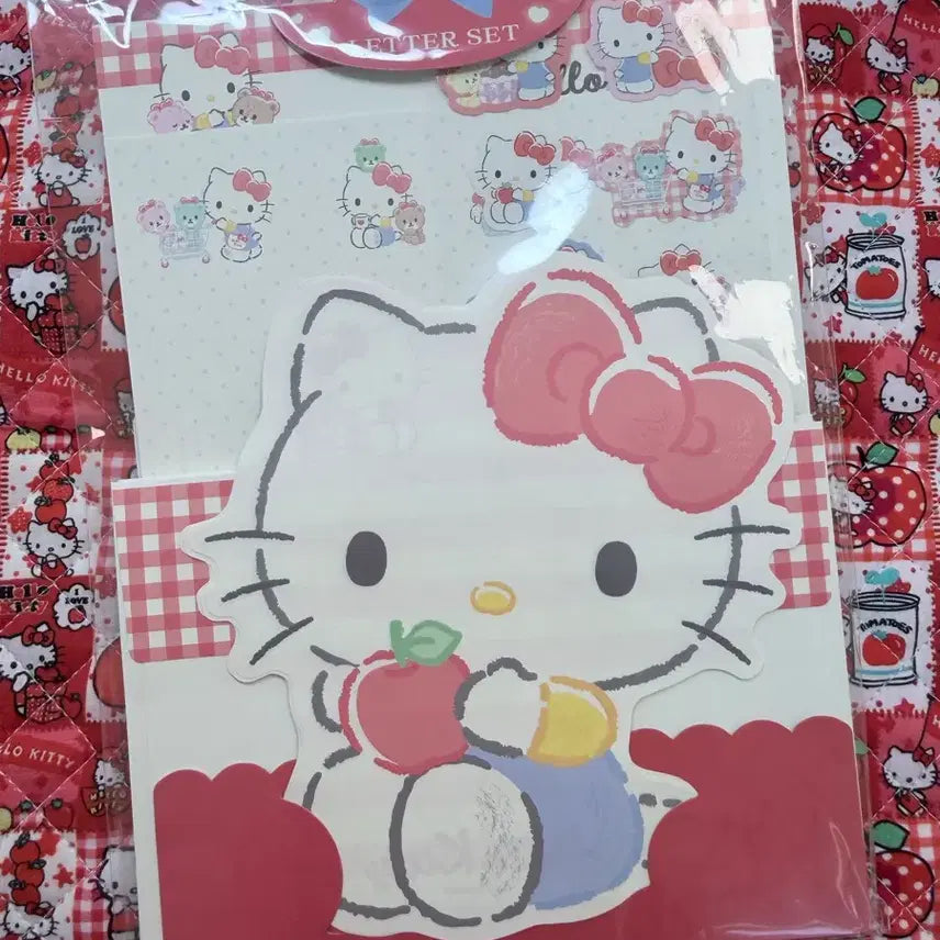 [BUNJANG] Sanrio Hello Kitty Letter Set / 산리오 정품 헬로키티 편지지 세트