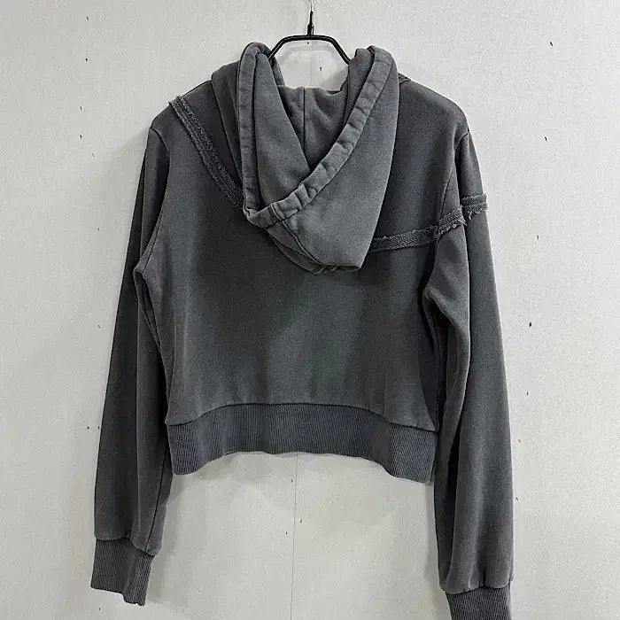 [BUNJANG] Odd Studio Cropped Hoodie Zip-up / 오드스튜디오 크롭 후드집업