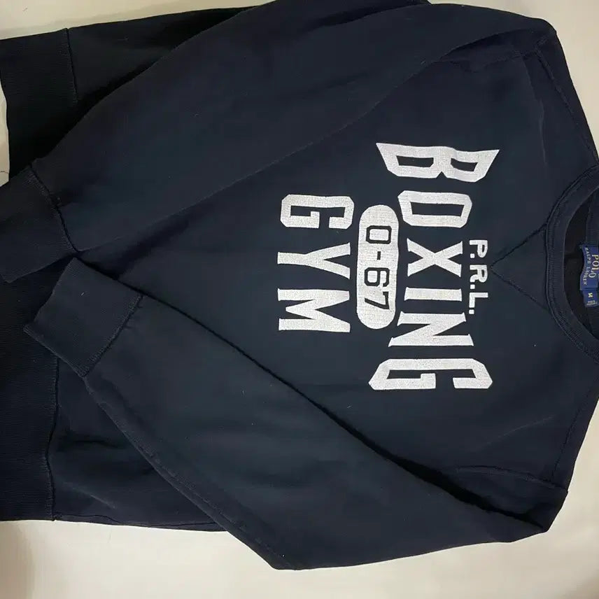 [BUNJANG] Polo Boxing Sweatshirt / 폴로박싱스웻