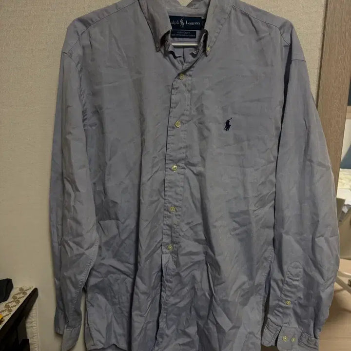 [BUNJANG] Polo Ralph Lauren Blue Oxford Shirt / 폴로 랄프로렌 블루 옥스포드 셔츠