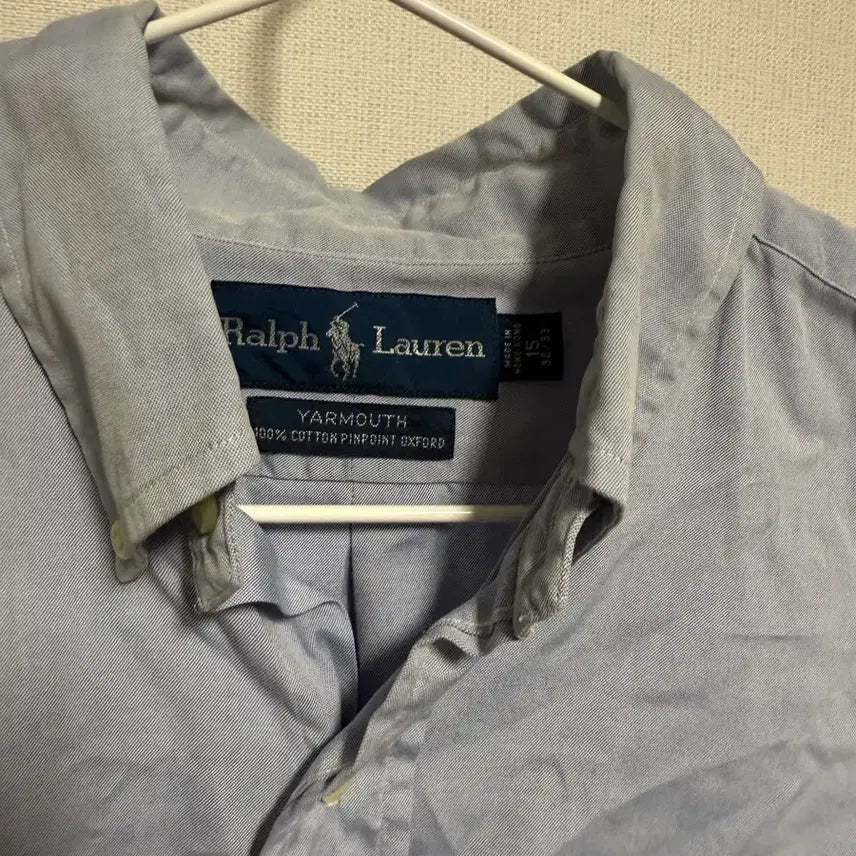 [BUNJANG] Polo Ralph Lauren Blue Oxford Shirt / 폴로 랄프로렌 블루 옥스포드 셔츠