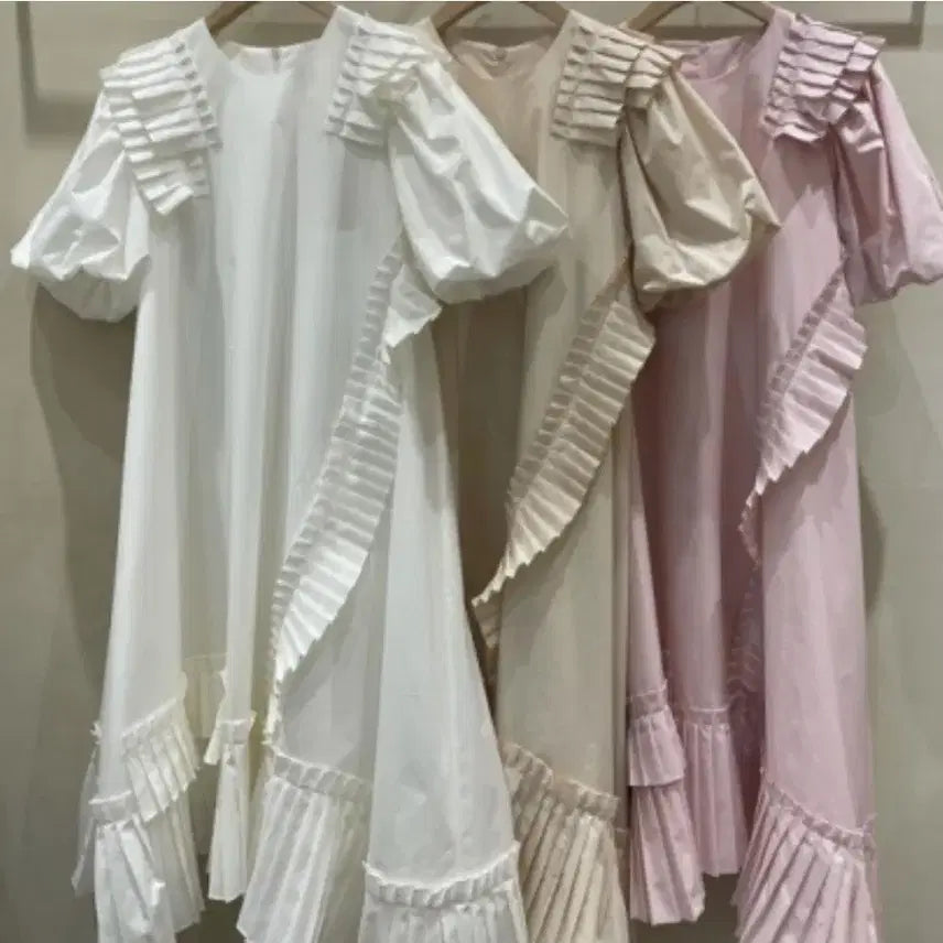 [BUNJANG] Bicini Pleated Dress / 바이씨니 플리츠원피스