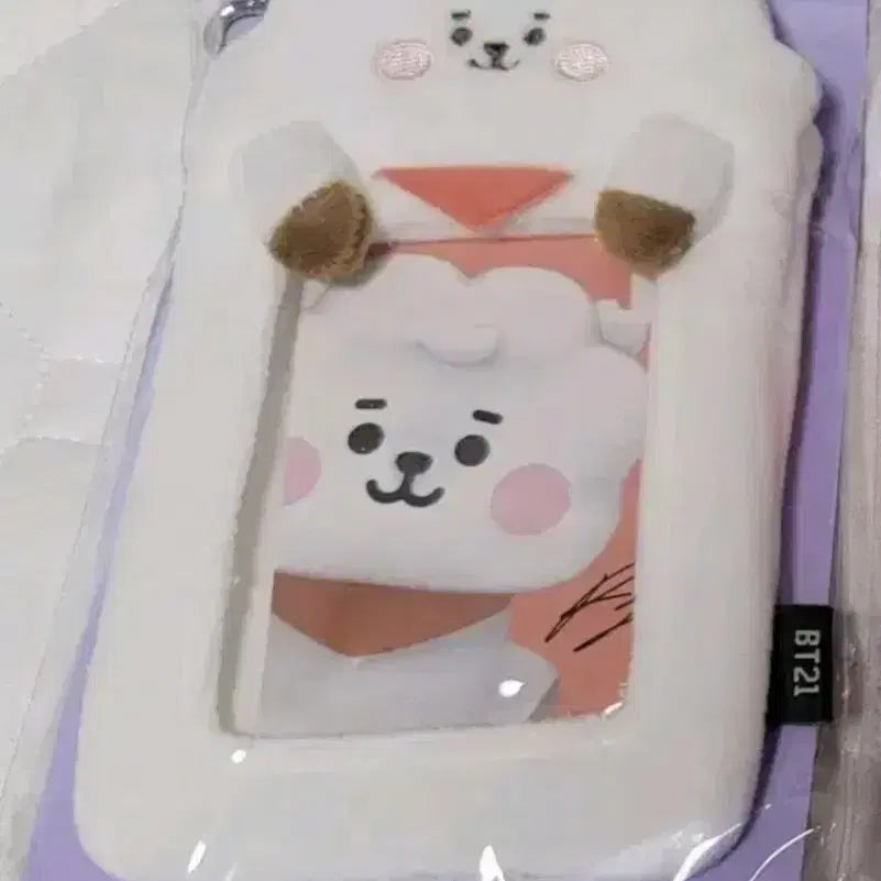 [BUNJANG] BT21 RJ Jin Photocard Holder / BT21 RJ 방탄소년단 BTS 김석진 JIN 포카홀더