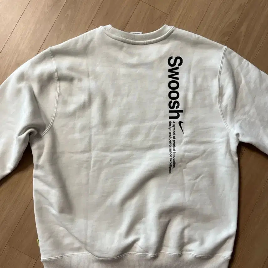 [BUNJANG] Nike Swoosh Fleece Sweatshirt / 나이키 스우시 플리스 스윗셔츠