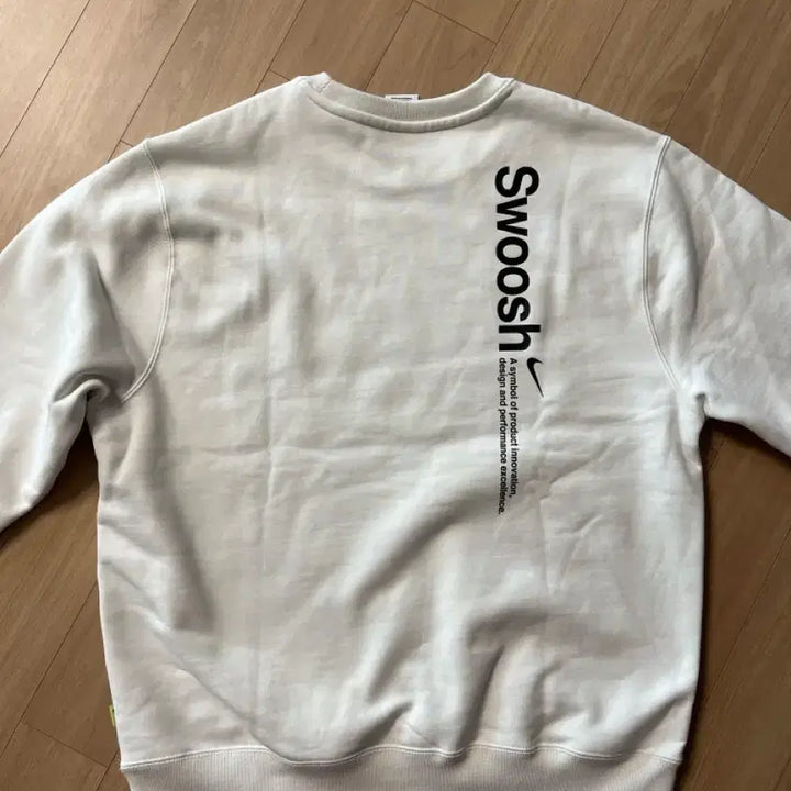 [BUNJANG] Nike Swoosh Fleece Sweatshirt / 나이키 스우시 플리스 스윗셔츠