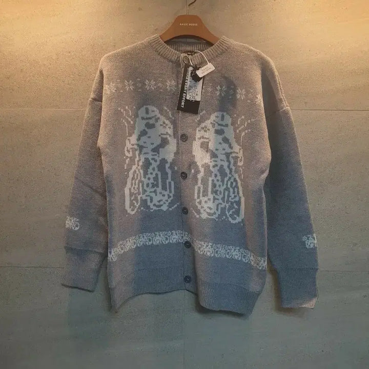 [BUNJANG] Round Neck 2XL Cardigan / 라운드 넥. 가디건. 새상품.