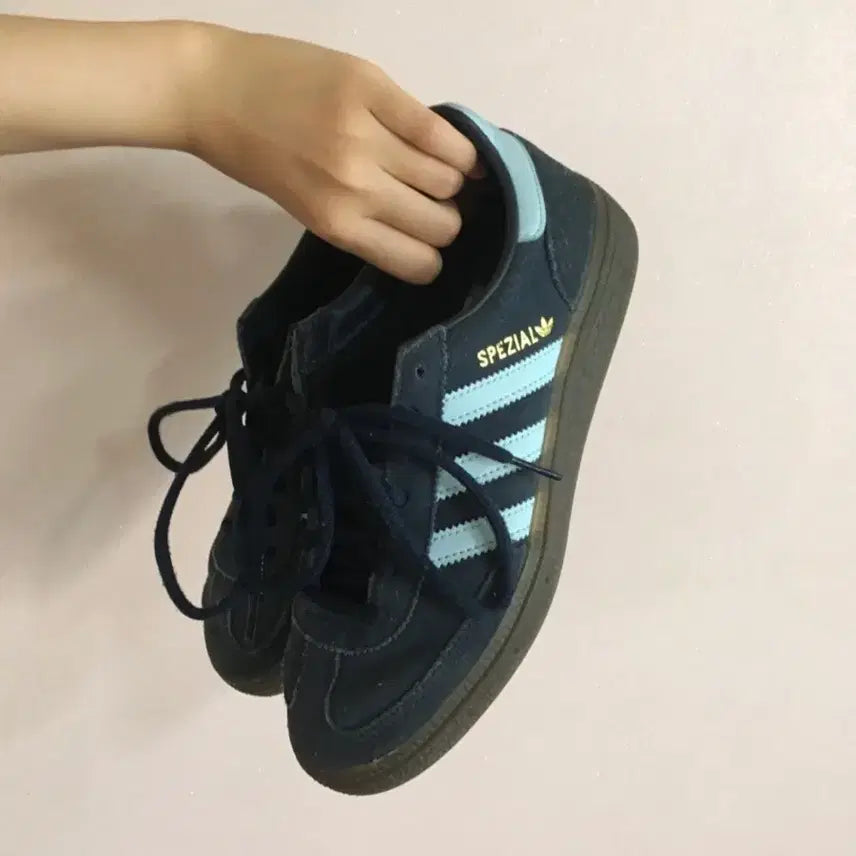[BUNJANG] Adidas Spezial Handball Navy Sneakers / 아디다스 스페지알 핸드볼 네이비 230