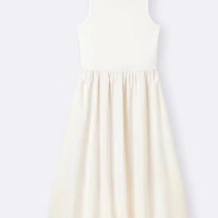 [BUNJANG] GU Ivory Midi Dress / 새상품)GU 아이보리 원피스