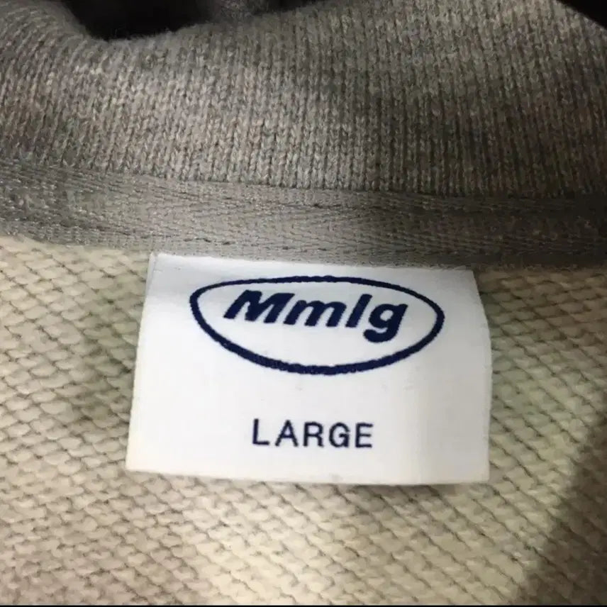 [BUNJANG] Mmlg 1987 Hoodie Gray L / Mmlg 1987 후드티 그레이 L