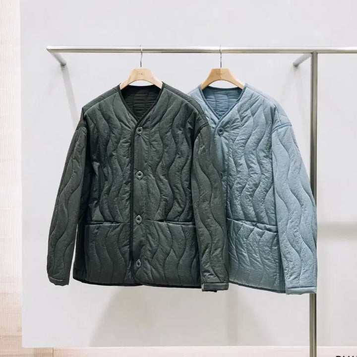 [BUNJANG] Time Homme Quilted Jumper / 타임옴므 퀼팅 점퍼