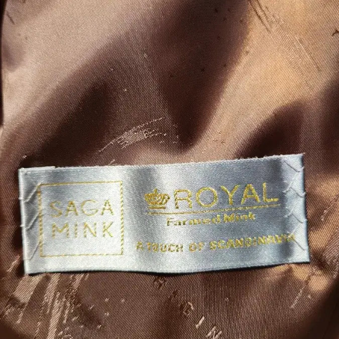 [BUNJANG] JINDRO Brown Mink Coat / JINDRO 진도로 고급 밍크 코트