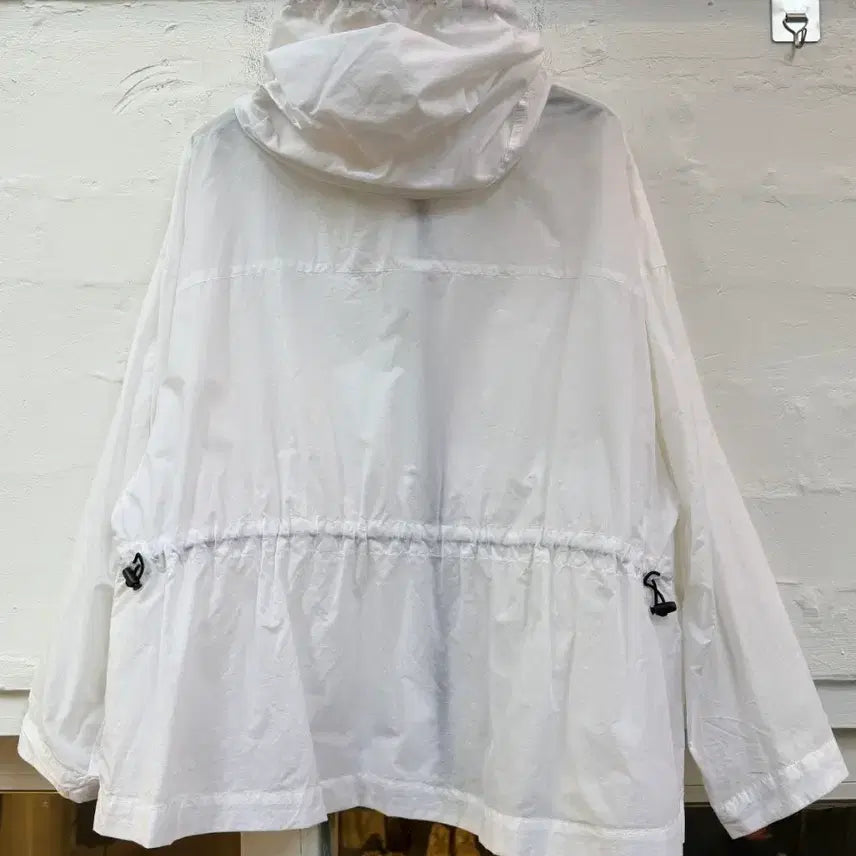 [BUNJANG] Crescent Nylon Cotton Blend Hoodie Zip-up / Crescent 나일론 코튼 블렌드 후드 집업 M