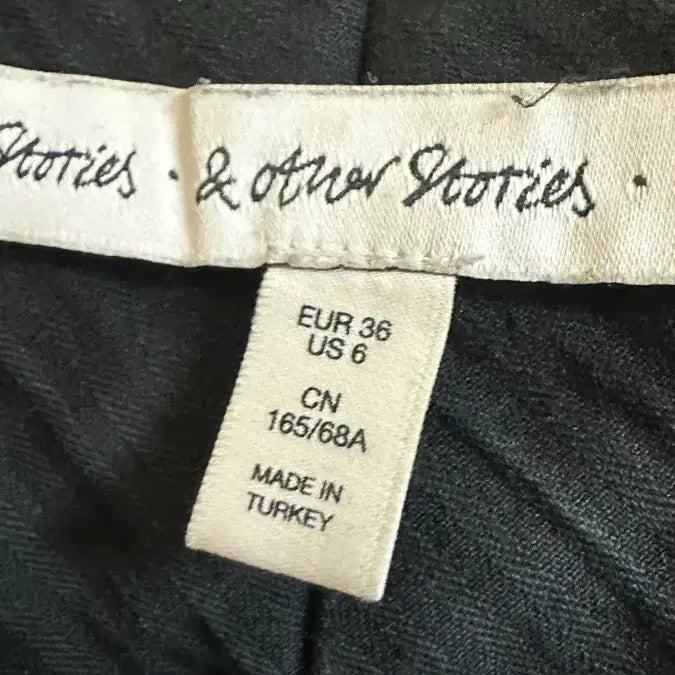 [BUNJANG] & Other Stories Black Wool Wide Pants / 앤아더스토리즈 블랙 롱 울 와이드 팬츠 EUR 36 (27-28)