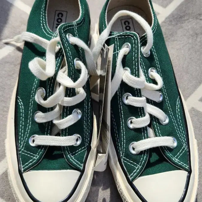 [BUNJANG] Converse Canvas Sneakers Green / 컨버스 캔버스화 그린 새상품
