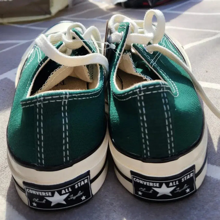 [BUNJANG] Converse Canvas Sneakers Green / 컨버스 캔버스화 그린 새상품