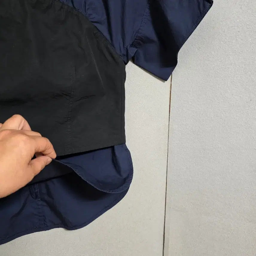 [BUNJANG] SJSJ Navy Blouse 44 / SJSJ 네이비 블라우스 44  n2806