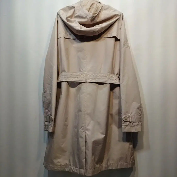 [BUNJANG] Hooded Trench Coat Beige 100 Size / 후드 트렌치 코트 베이지100사이즈봄가을  62216