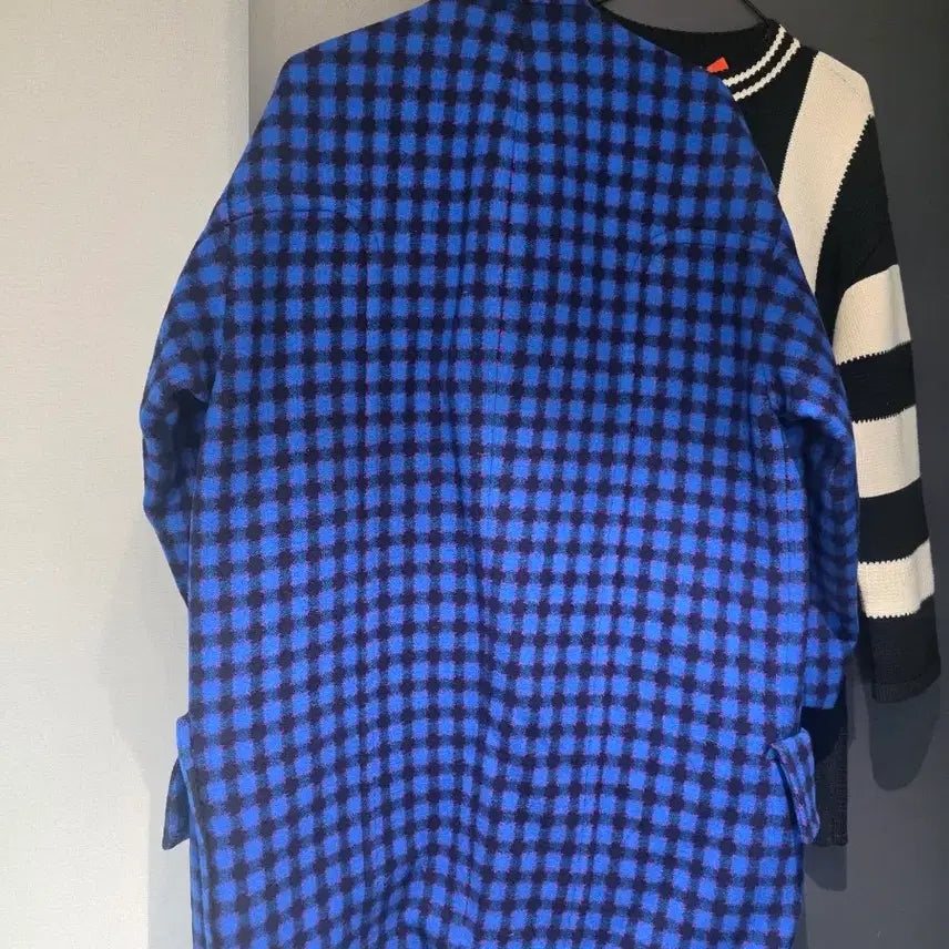 [BUNJANG] Lucky Chouette Check Pattern Coat / 럭키슈에뜨 코트