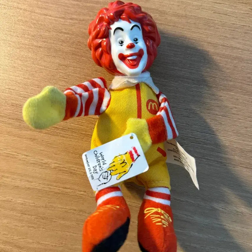 [BUNJANG] McDonald's Ronald Mascot Doll / 희귀매물) 2002 고전 맥도날드 로널드 로날드 빈티지 마스코트 인형