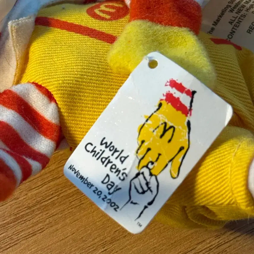 [BUNJANG] McDonald's Ronald Mascot Doll / 희귀매물) 2002 고전 맥도날드 로널드 로날드 빈티지 마스코트 인형