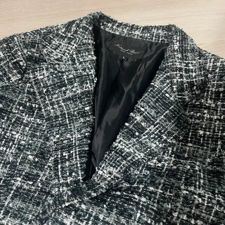 [BUNJANG] Black Tweed Jacket / 블랙 트위드자켓