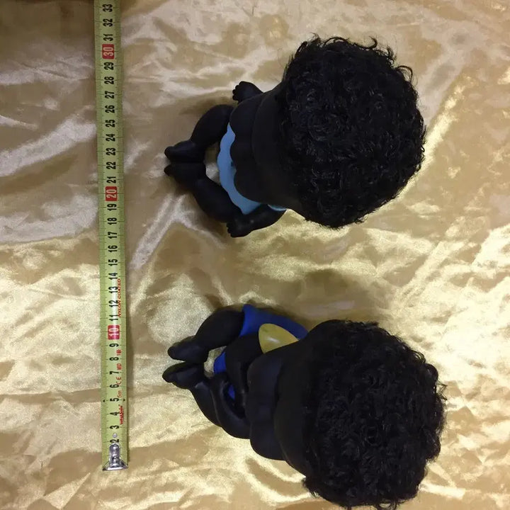 [BUNJANG] Unspecified Black Brothers Doll / 큰 시커먼스 형제 인형 / 요316