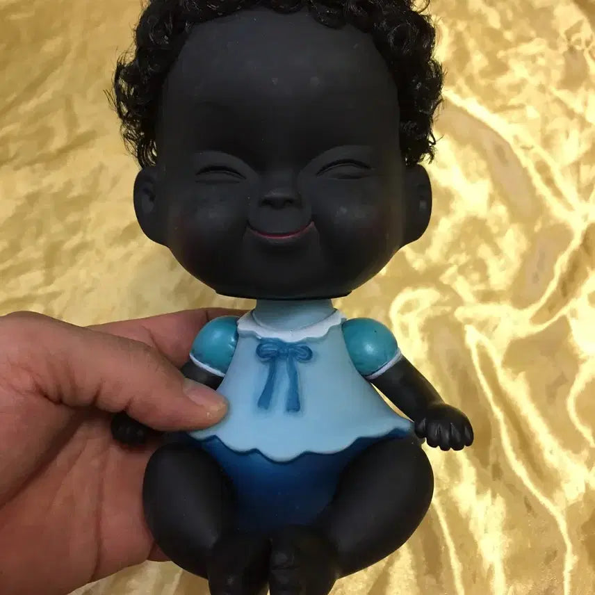 [BUNJANG] Unspecified Black Brothers Doll / 큰 시커먼스 형제 인형 / 요316