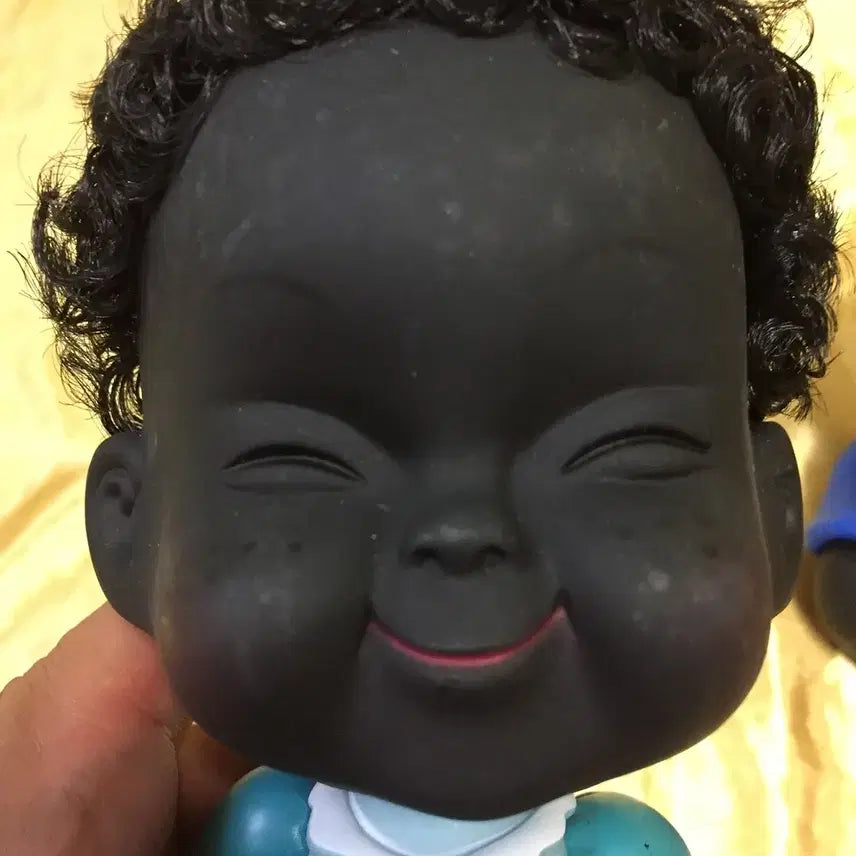 [BUNJANG] Unspecified Black Brothers Doll / 큰 시커먼스 형제 인형 / 요316