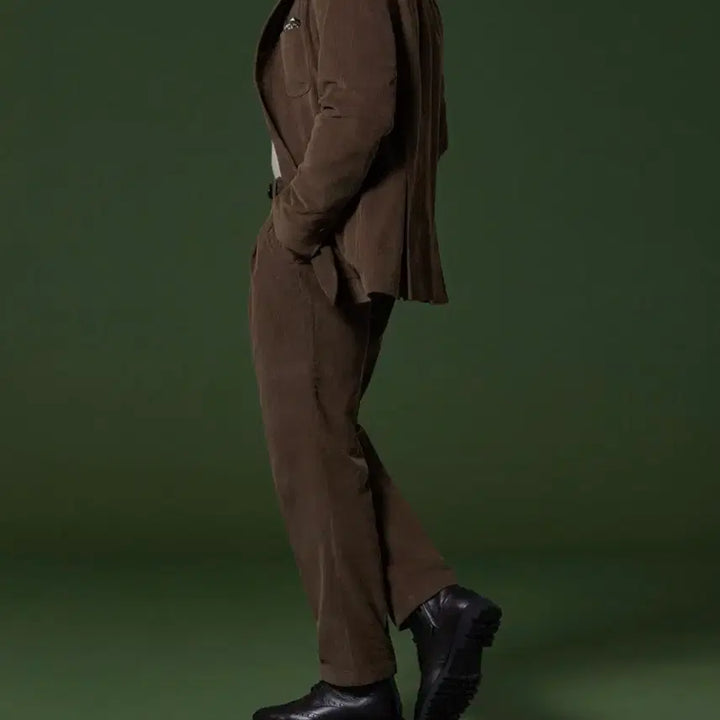 [BUNJANG] Man in Jungle Corduroy Set-up XL / 거의새것 맨인정글 코듀로이셋업 XL(자켓+바지)