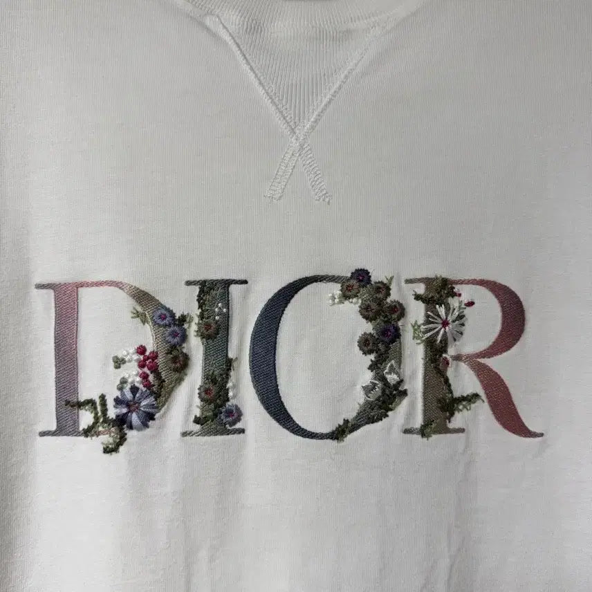 [BUNJANG] Dior Flower Short Sleeve T-shirt / [XL] 디올 플라워 반팔티셔츠