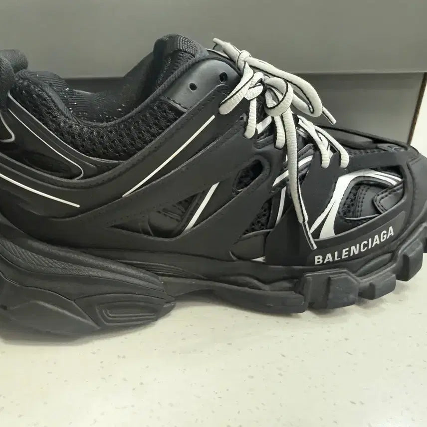 [BUNJANG] Balenciaga Track Sneakers Black Women's / 발렌시아가 트랙 스니커즈 블랙 37 우먼