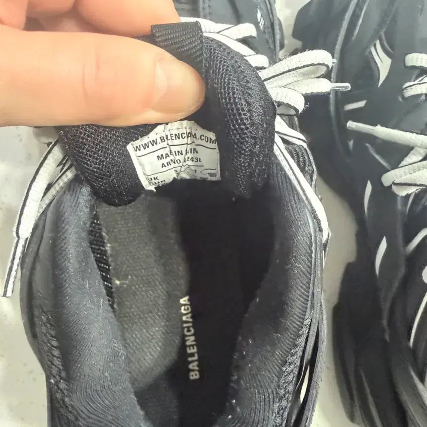 [BUNJANG] Balenciaga Track Sneakers Black Women's / 발렌시아가 트랙 스니커즈 블랙 37 우먼