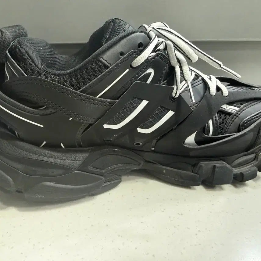 [BUNJANG] Balenciaga Track Sneakers Black Women's / 발렌시아가 트랙 스니커즈 블랙 37 우먼