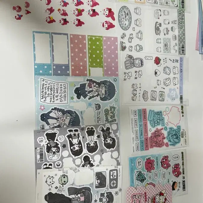 [BUNJANG] Various Sticker Bundle Set / 다꾸 스티커 모음 일괄 판매